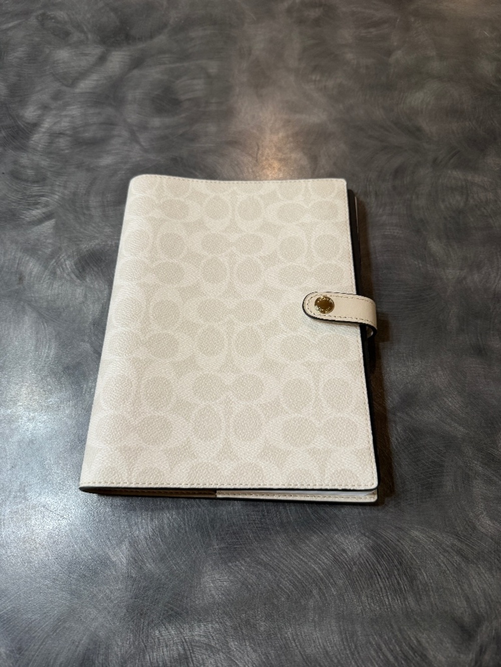 Coach Signature Chalk Notebook j - Picture 1 of 4